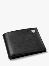 John Lewis Aspinal of London 8 Card Billfold Saffiano Leather Wallet 10 x 11.5cm- Buy online at McGrocer