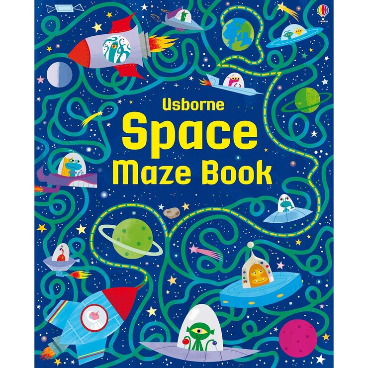 Usborne maze book pack 4 books (British brand)