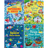 Costco UK Usborne Maze Books Pack (4 Books) - Children's Puzzle Activity Books- Buy online at McGrocer