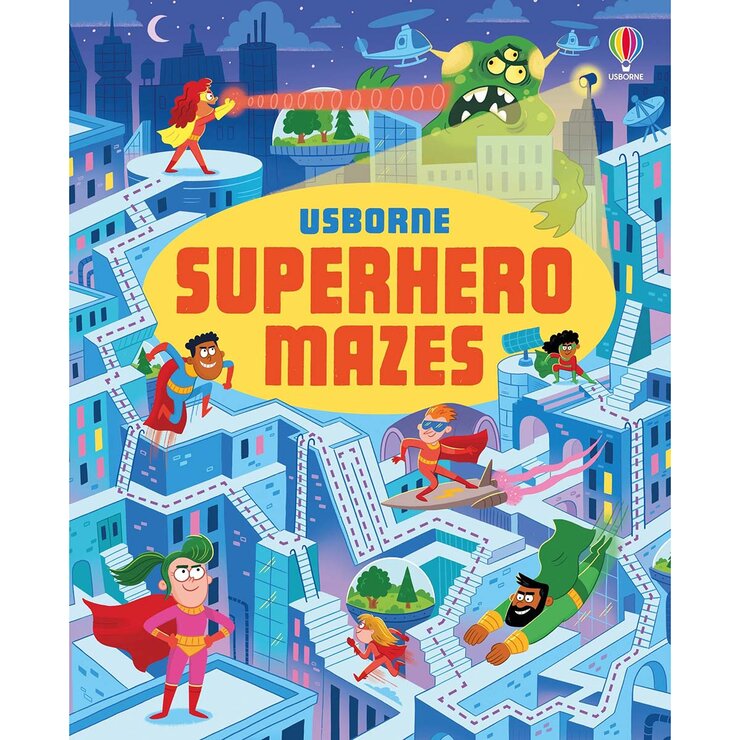 Usborne maze book pack 4 books (British brand)