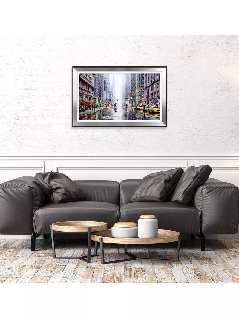 John Lewis framed print Rainfall on Fifth Avenue 72x112cm - British product