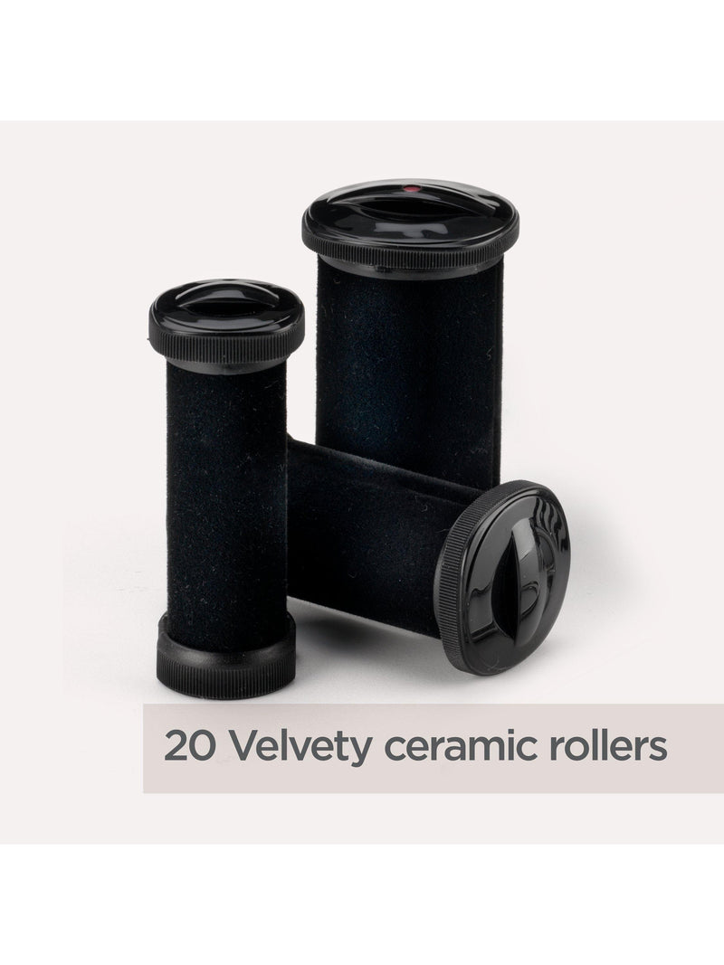 BaByliss Thermo-Ceramic Rollers black 20 rollers, UK version