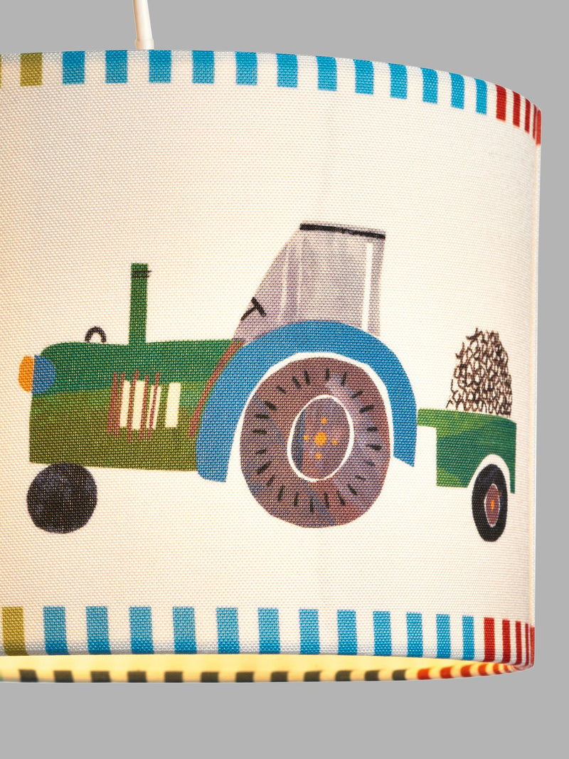 Harlequin Just Keep Trucking Ceiling Light Shade Multi, UK version