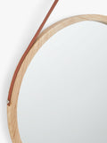 John Lewis round hanging wall mirror 55cm - British product