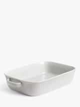John Lewis John Lewis Leckford Farm Ceramic Roaster, Grey- Buy online at McGrocer