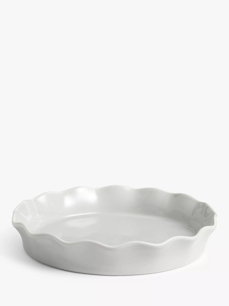 John Lewis Leckford Farm ceramic pie dish 27.6cm (British brand)