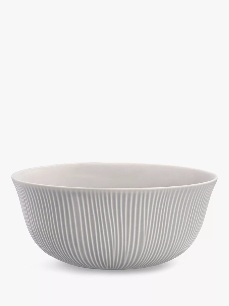 John Lewis fine china mixing bowl 435ml grey, UK version