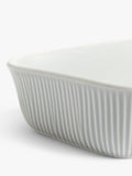 John Lewis Leckford Farm ceramic roaster 23cm grey imported from the UK