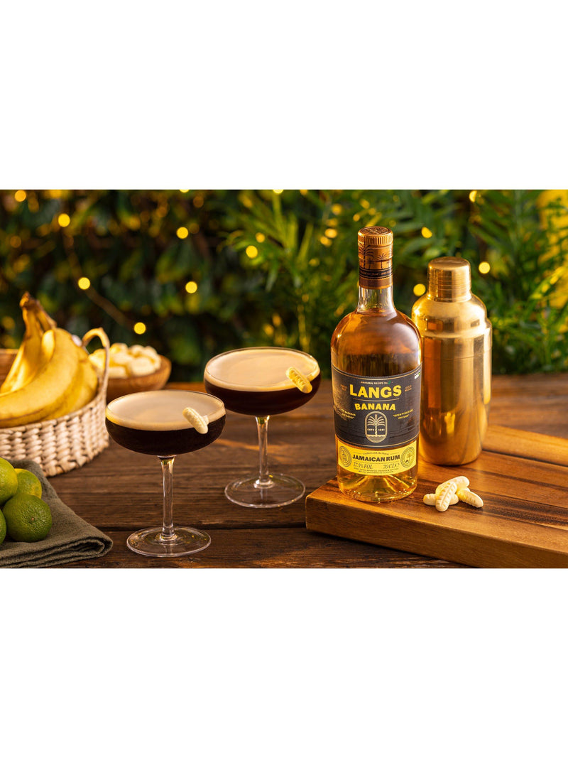 Langs Rum banana flavoured rum 70cl, UK version
