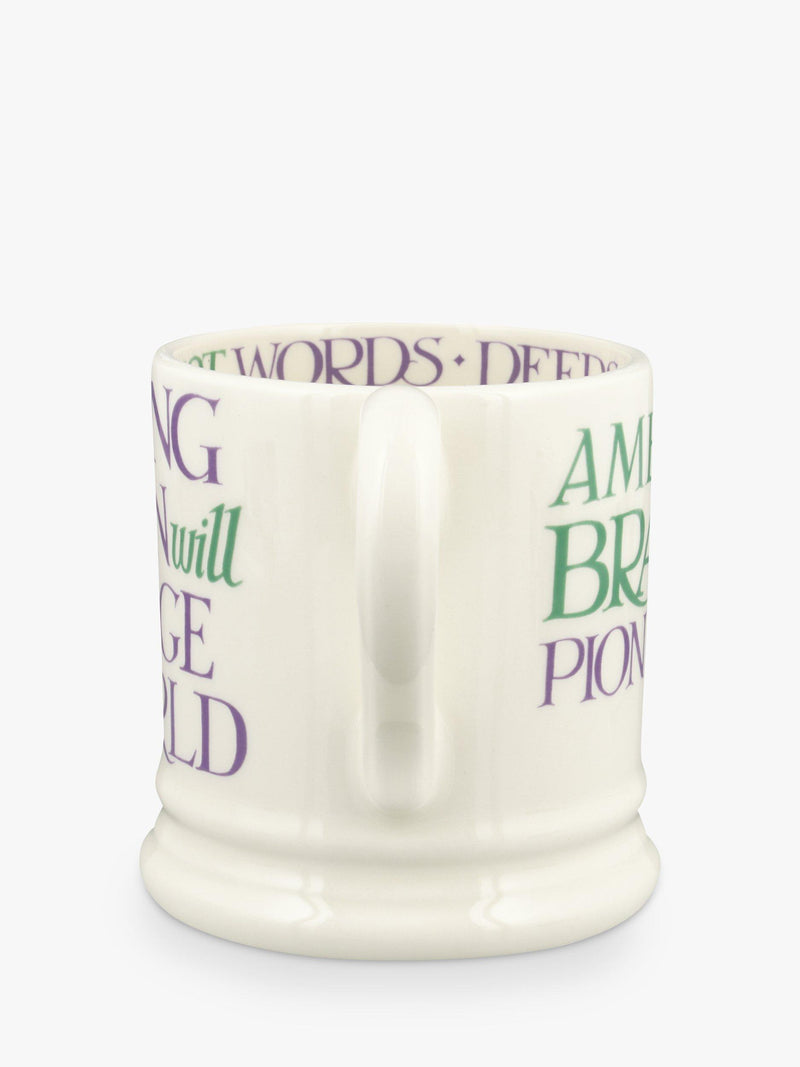 Emma Bridgewater Rainbow Toast mug 300ml cream earthenware, imported from the UK
