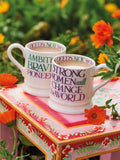 Emma Bridgewater Rainbow Toast mug 300ml cream earthenware, imported from the UK