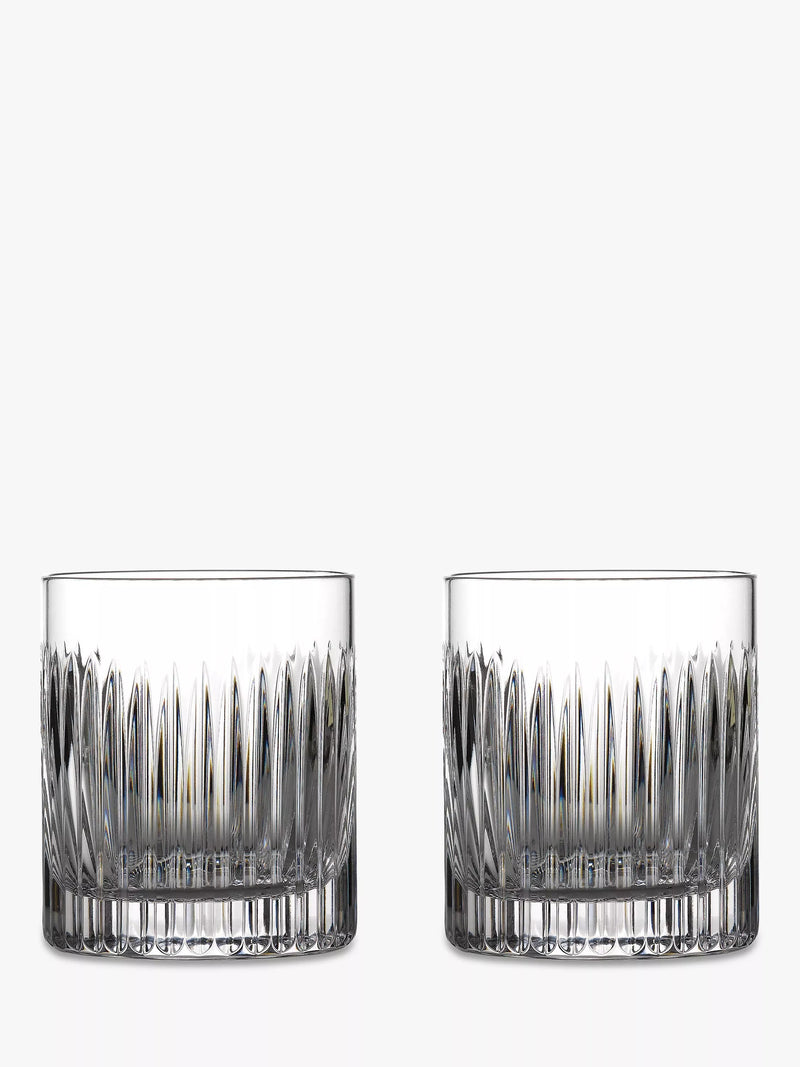 Waterford Crystal Aras cut tumblers 350ml - British product