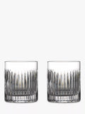 Waterford Crystal Aras cut tumblers 350ml - British product