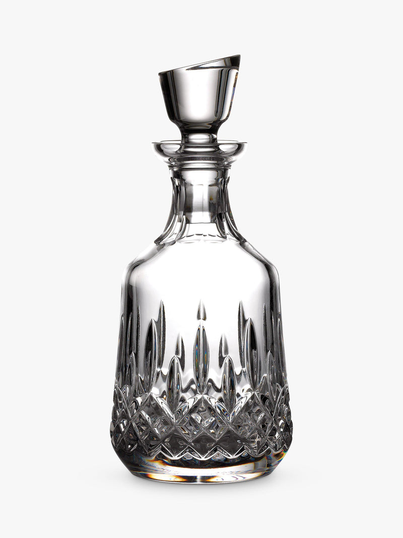 Waterford cut glass decanter with glass stopper, 460ml clear (British brand)