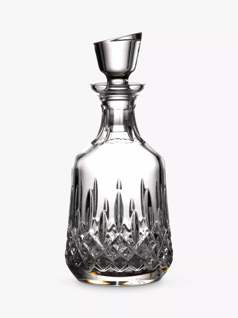 Waterford cut glass decanter with glass stopper, 460ml clear (British brand)