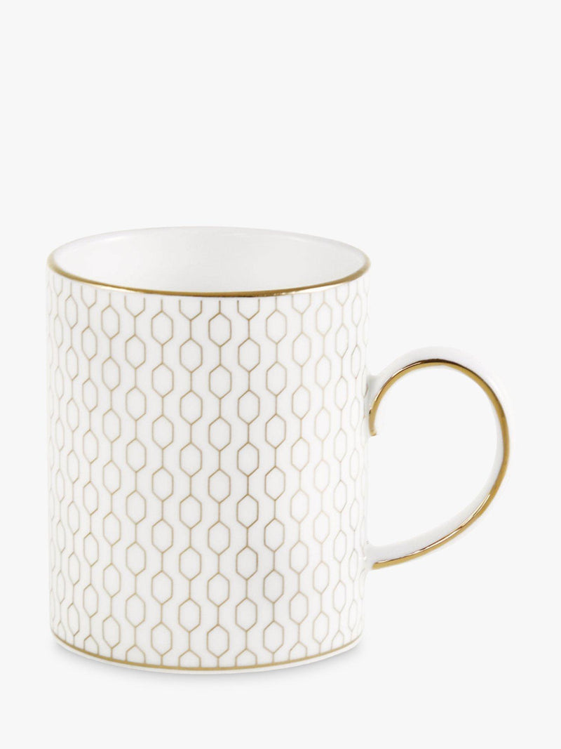 Wedgwood Gio Gold 4 piece dinnerware set white gold - British product