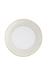 John Lewis Wedgwood Gio Gold Bone China Side Plate, 20cm, White/Gold- Buy online at McGrocer