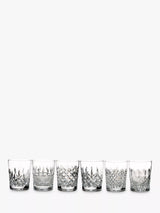 John Lewis Waterford Crystal Lismore Connoisseur Heritage Double Old Fashioned Tumblers Set of 6 320ml- Buy online at McGrocer