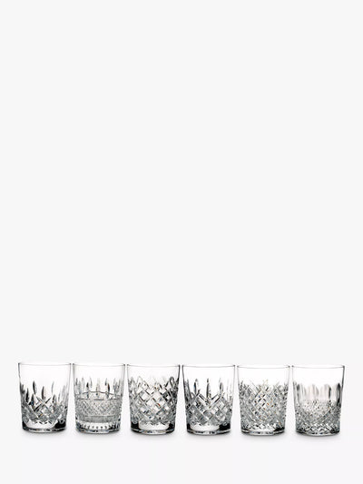 John Lewis Waterford Crystal Lismore Connoisseur Heritage Double Old Fashioned Tumblers Set of 6 320ml- Buy online at McGrocer