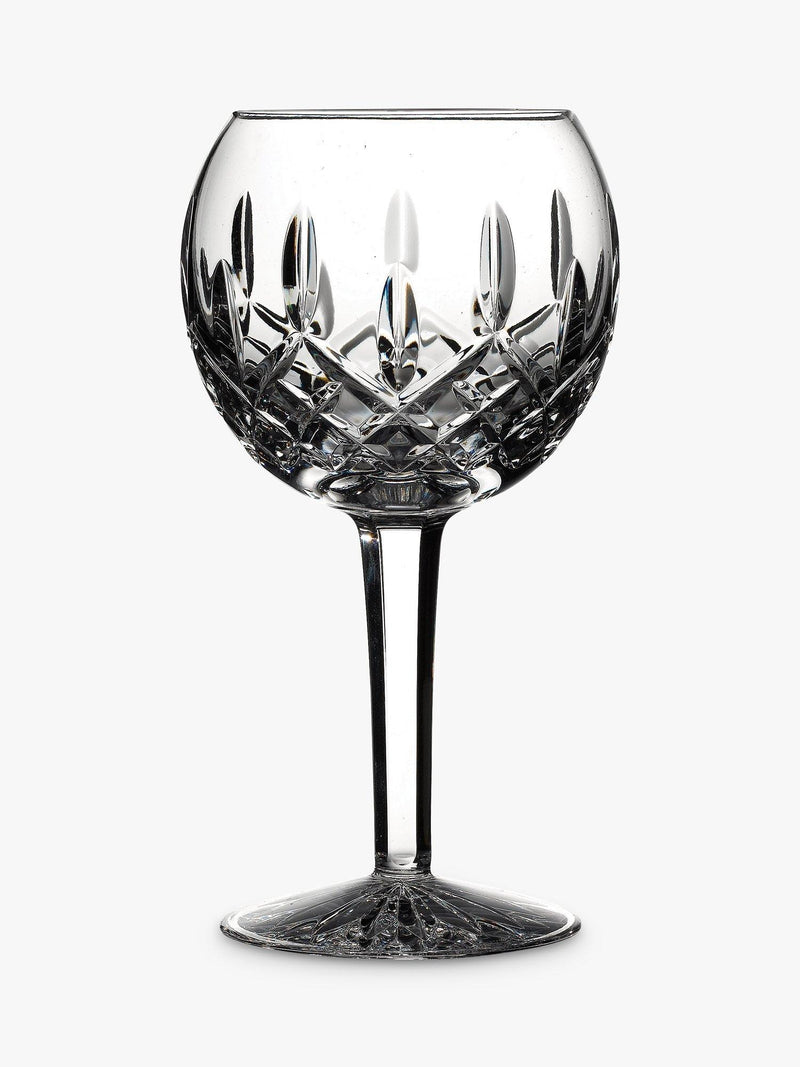 Waterford Crystal cut glass balloon wine glass 350ml clear (British brand)