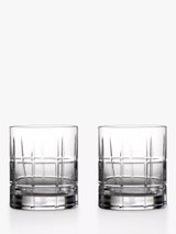 John Lewis Waterford Crystal Short Stories Cluin Cut Glass Double Old Fashioned Tumblers Set of 2 340ml- Buy online at McGrocer