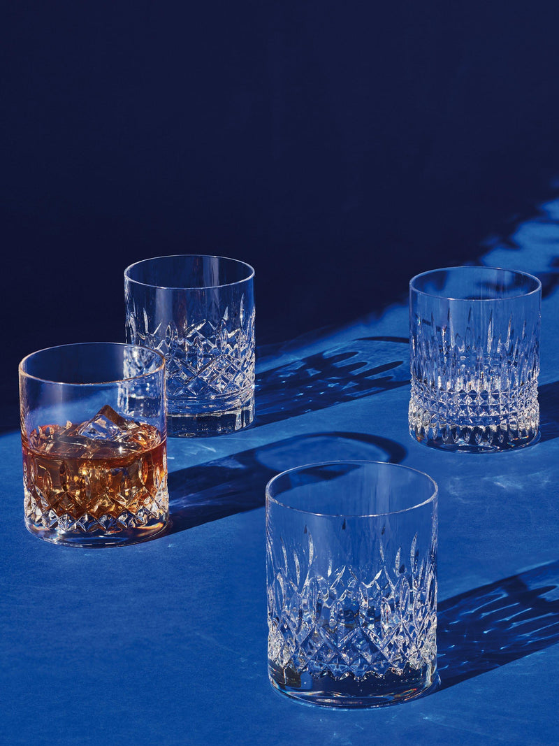Waterford Crystal Lismore Evolution cut glass tumblers clear set of 4 350ml (British brand)