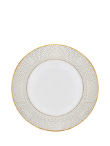 John Lewis Wedgwood Gio Gold Bone China Small Side Plate, 17cm, White/Gold- Buy online at McGrocer