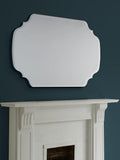 Laura Ashley Rochelle bevelled glass wall mirror 72x100cm (British brand)