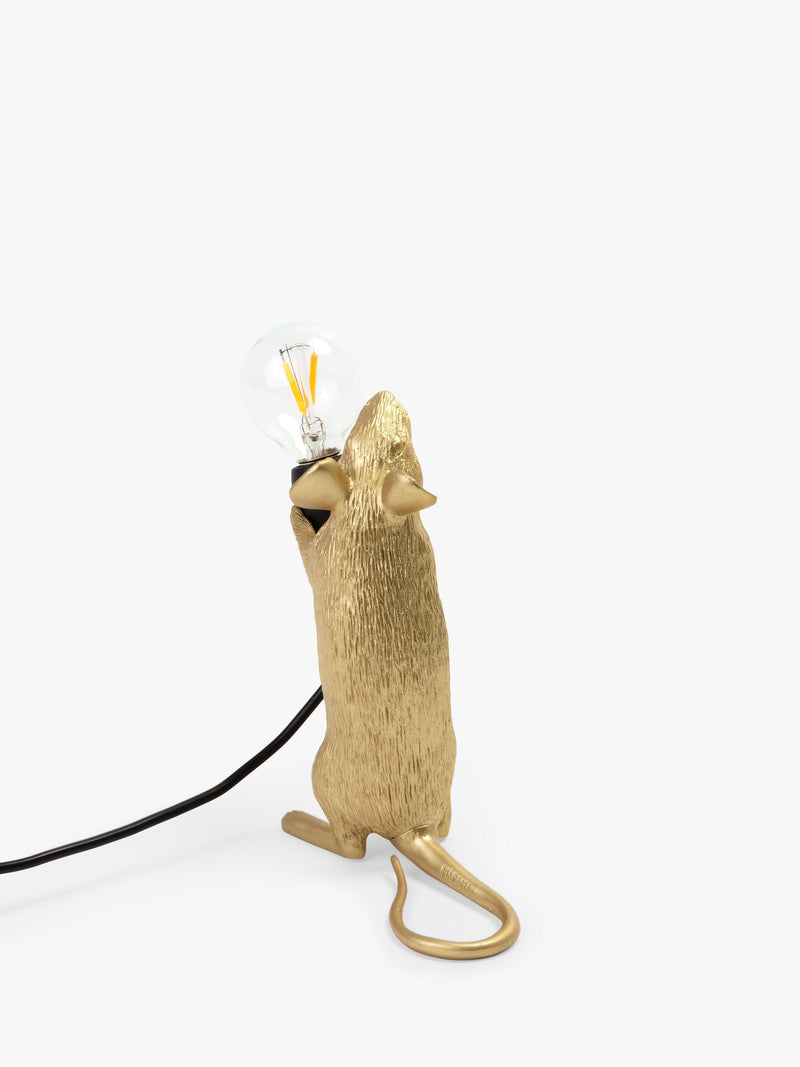Seletti Standing Mouse table lamp novelty design, imported from the UK