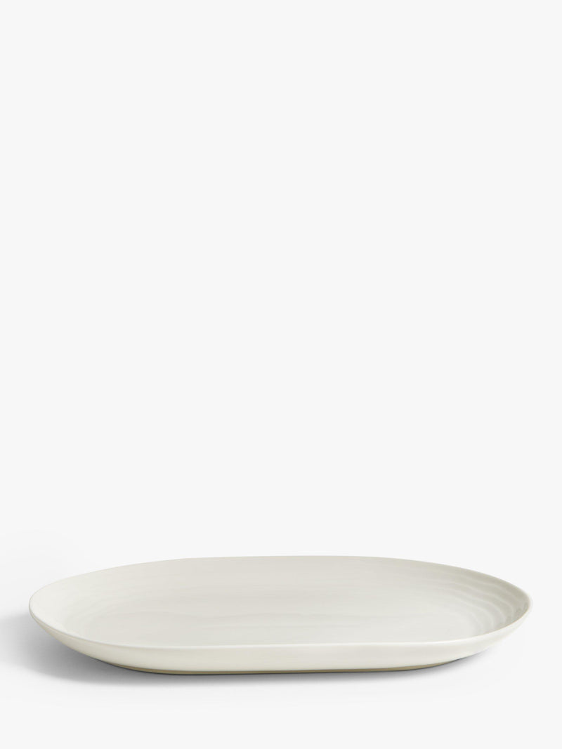 John Lewis oval fine china serving platter white 38.7cm, UK version
