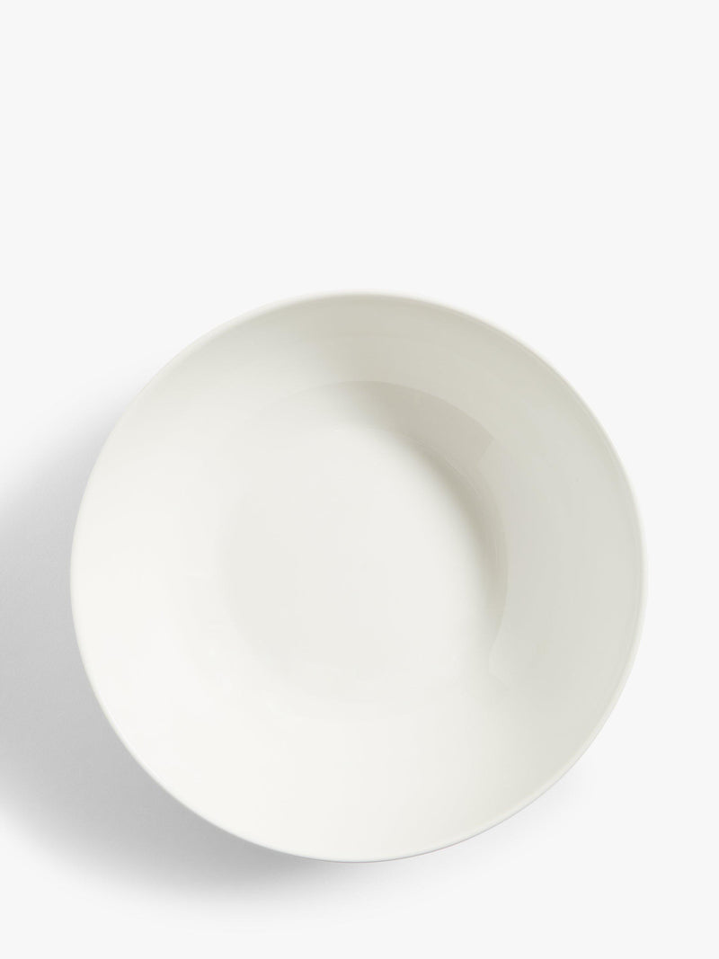 John Lewis white fine china serving bowl 26.4cm, UK version