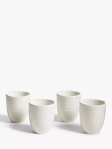 John Lewis Fine China Egg Cups Set of 4 in White- Buy online at McGrocer