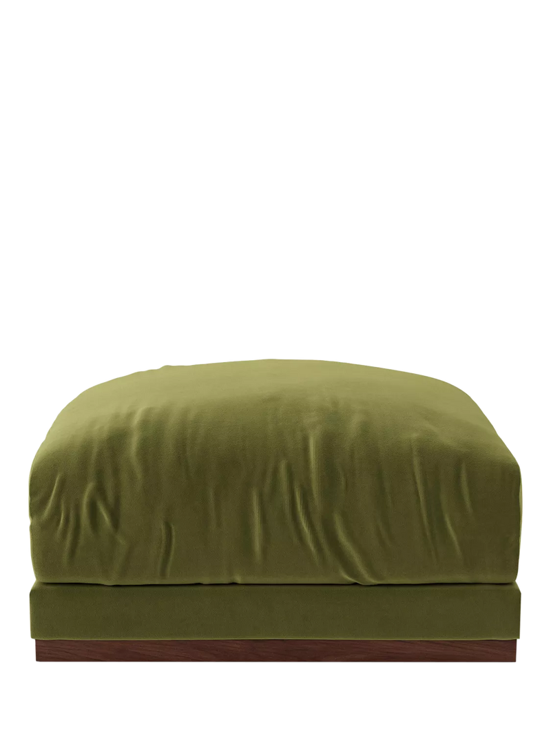 Swoon Denver footstool fern velvet (British brand)