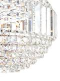 Laura Ashley ceiling light Vienna crystal globe polished chrome - British product