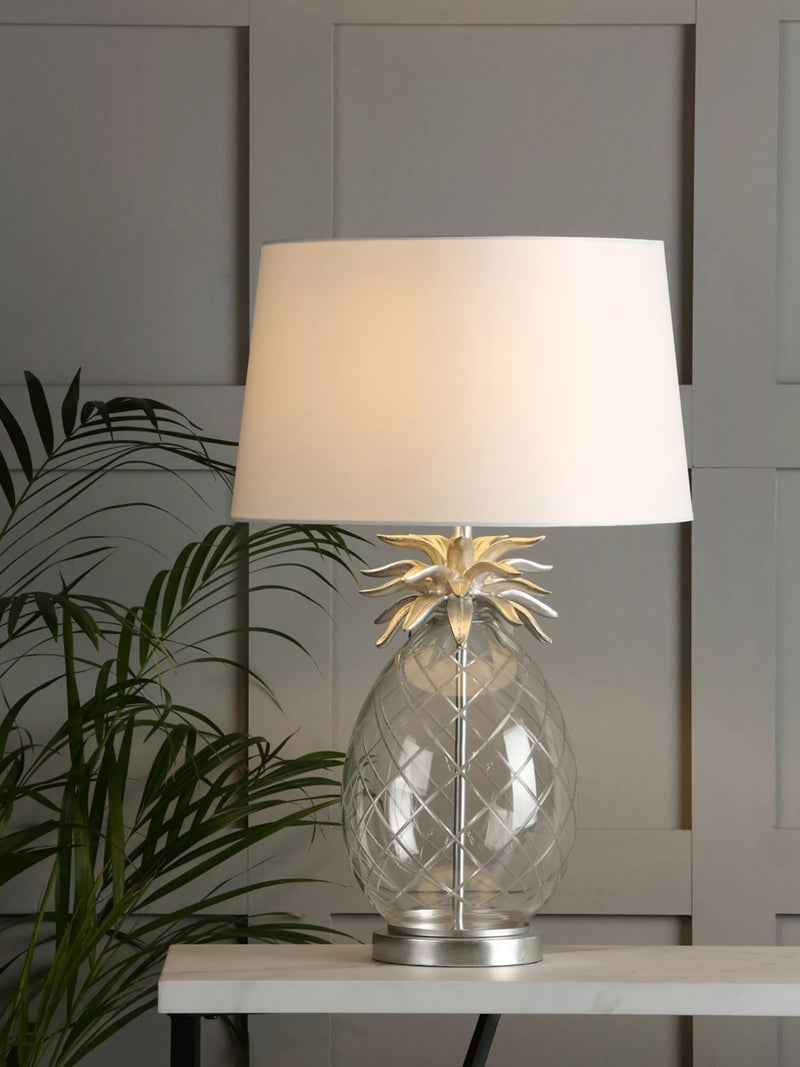 Laura Ashley pineapple glass large table lamp - British product