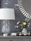 Laura Ashley pineapple glass large table lamp - British product