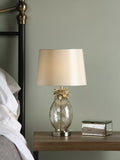 Laura Ashley pineapple glass table lamp petite champagne, imported from the UK