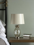 Laura Ashley pineapple glass table lamp petite champagne, imported from the UK