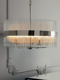 Laura Ashley ceiling light clear polished nickel, UK version