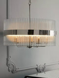 Laura Ashley ceiling light clear polished nickel, UK version