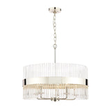 Laura Ashley ceiling light clear polished nickel, UK version