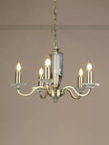 Laura Ashley 5-light chandelier antique finish - British product