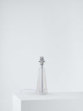 Laura Ashley crystal glass table lamp petite clear, imported from the UK