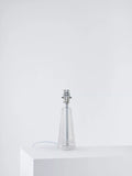 Laura Ashley crystal glass table lamp petite clear, imported from the UK