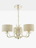Laura Ashley chandelier 3-arm champagne ceiling light (British brand)