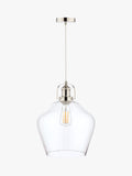Laura Ashley Rye glass pendant ceiling light - British product