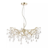 Laura Ashley Willow Crystal Branch ceiling light - British product