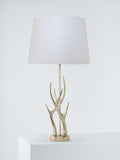 Laura Ashley antler table lamp champagne, UK version