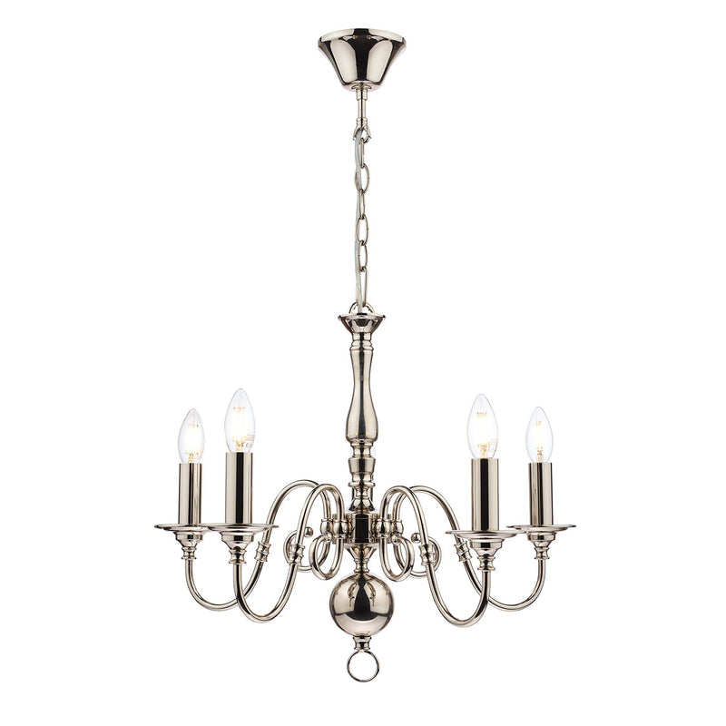 Laura Ashley Winchester 5 arm ceiling light, UK version