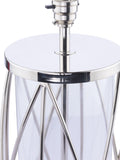 Laura Ashley Beckworth table lamp polished nickel (British brand)